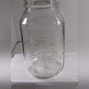 Mason Jar - Clear Glass